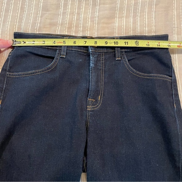 J Brand Maria High Rise Skinny Jeans in Starless Dark Wash 29 - Picture 11 of 14